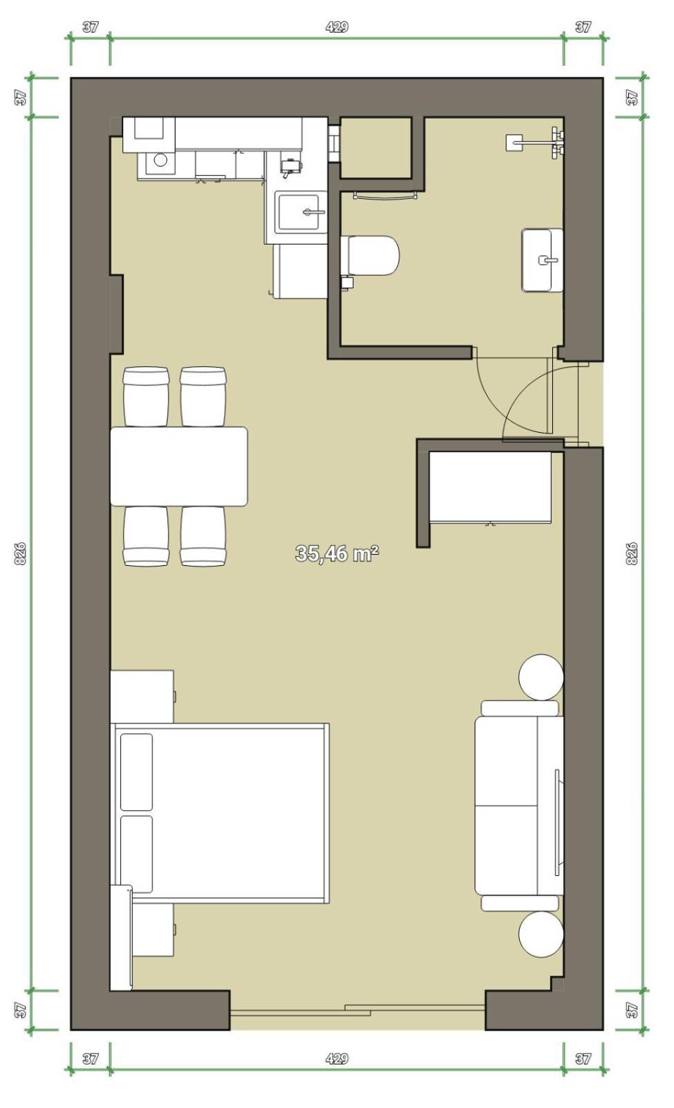 Apartment Irene Front Luxury *